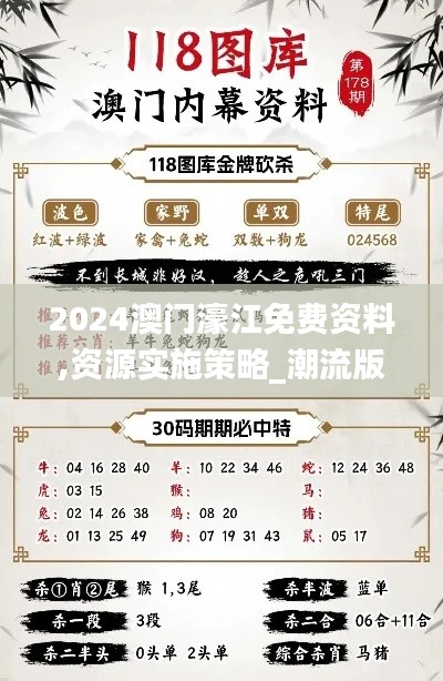 2024澳門濠江免費(fèi)資料,資源實(shí)施策略_潮流版2.399