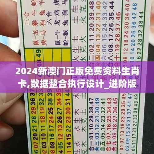 2024新澳門(mén)正版免費(fèi)資料生肖卡,數(shù)據(jù)整合執(zhí)行設(shè)計(jì)_進(jìn)階版4.299