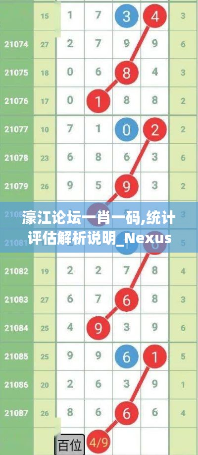 濠江論壇一肖一碼,統(tǒng)計評估解析說明_Nexus2.847
