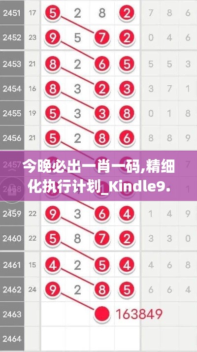 今晚必出一肖一碼,精細(xì)化執(zhí)行計劃_Kindle9.182