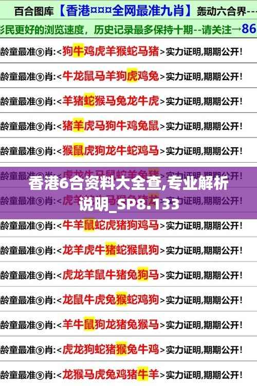 香港6合資料大全查,專業(yè)解析說明_SP8.133