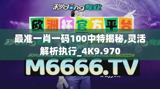 最準一肖一碼100中特揭秘,靈活解析執(zhí)行_4K9.970