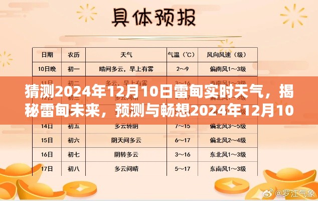 揭秘雷甸未來，預測與暢想雷甸天氣實況，探尋2024年12月10日雷甸實時天氣展望