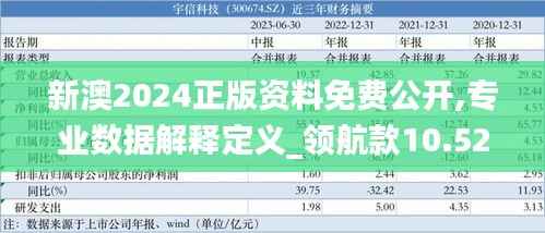新澳2024正版資料免費公開,專業(yè)數(shù)據(jù)解釋定義_領(lǐng)航款10.524