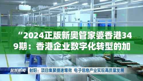“2024正版新奧管家婆香港349期：香港企業(yè)數(shù)字化轉(zhuǎn)型的加速器”