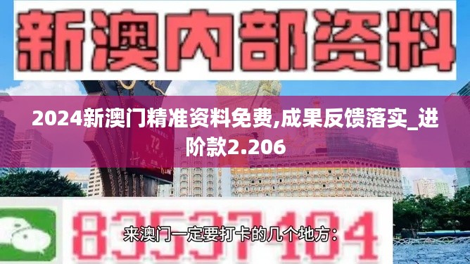 2024新澳門精準(zhǔn)資料免費(fèi),成果反饋落實_進(jìn)階款2.206