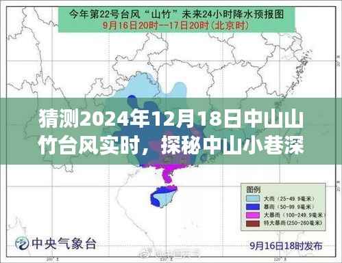 中山山竹臺風下的美食奇遇，探秘小巷深處的特色小店與實時臺風體驗