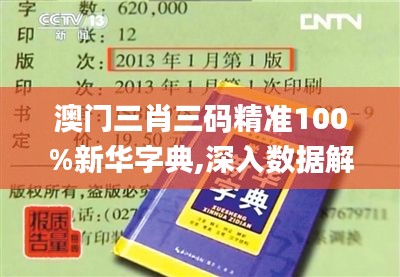 澳門三肖三碼精準100%新華字典,深入數(shù)據(jù)解答解釋落實_WearOS4.262