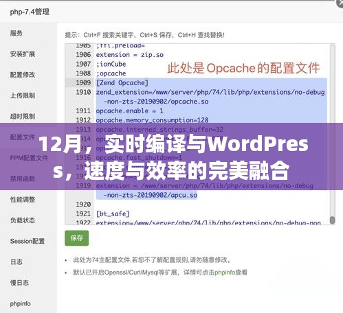 12月實(shí)時編譯與WordPress，速度與效率的完美融合