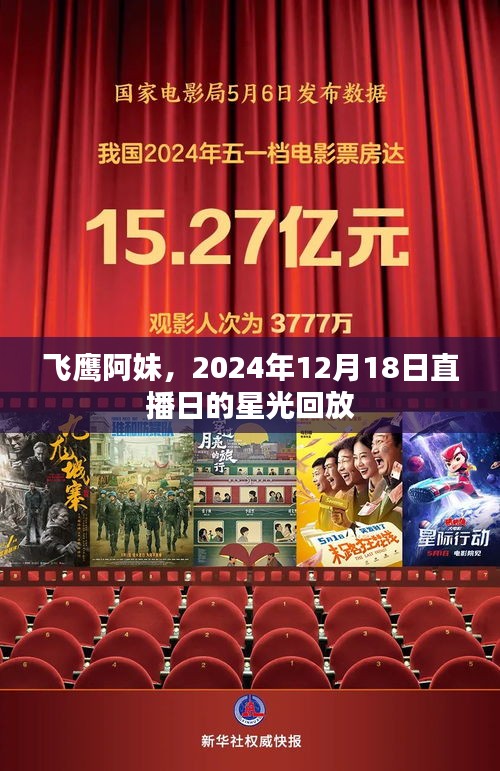 飛鷹阿妹直播日星光回放，2024年12月18日的精彩瞬間