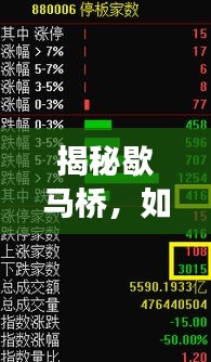 揭秘歇馬橋，獲取與解讀12月實(shí)時(shí)人口數(shù)據(jù)的初學(xué)者與進(jìn)階指南