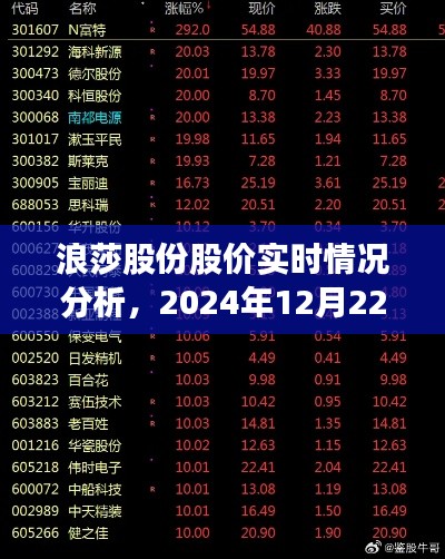 浪莎股份股價實時分析，2024年視角觀察