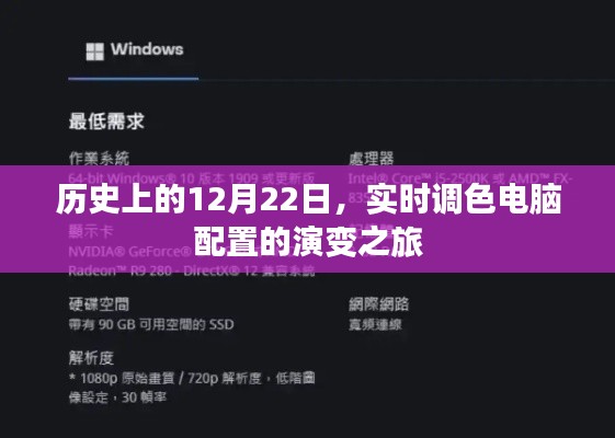 實(shí)時(shí)調(diào)色電腦配置演變之旅，歷史上的十二月二十二回顧