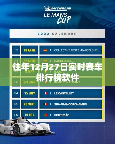 實時賽車排行榜軟件歷年12月27日盤點