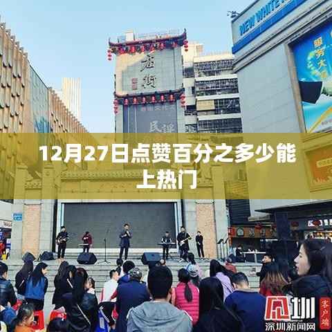 12月27日點(diǎn)贊上熱門百分比閾值揭秘
