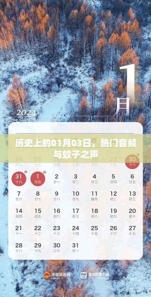 熱門音頻與蚊子之聲，歷史上的今天回顧