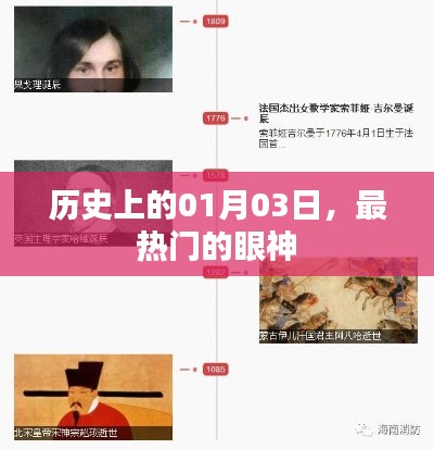 關于歷史上的熱門眼神，一月三日回眸瞬間