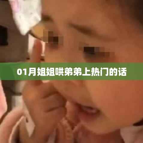 01月姐姐寵溺弟弟，溫馨對話引熱議