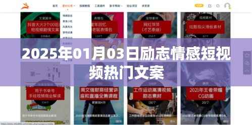 勵志情感短視頻熱門文案，激勵前行！