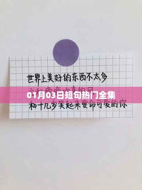 精選短句熱門合集，新年新風尚